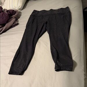 Livi Active Black Zebra Print Leggings